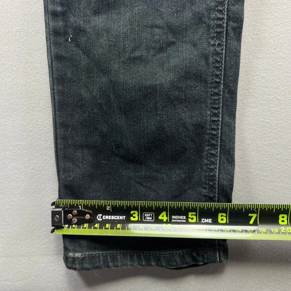 Mossimo Jeans Womens 12L Charcoal Gray Premium Denim Cotton Stretch Skinny Leg